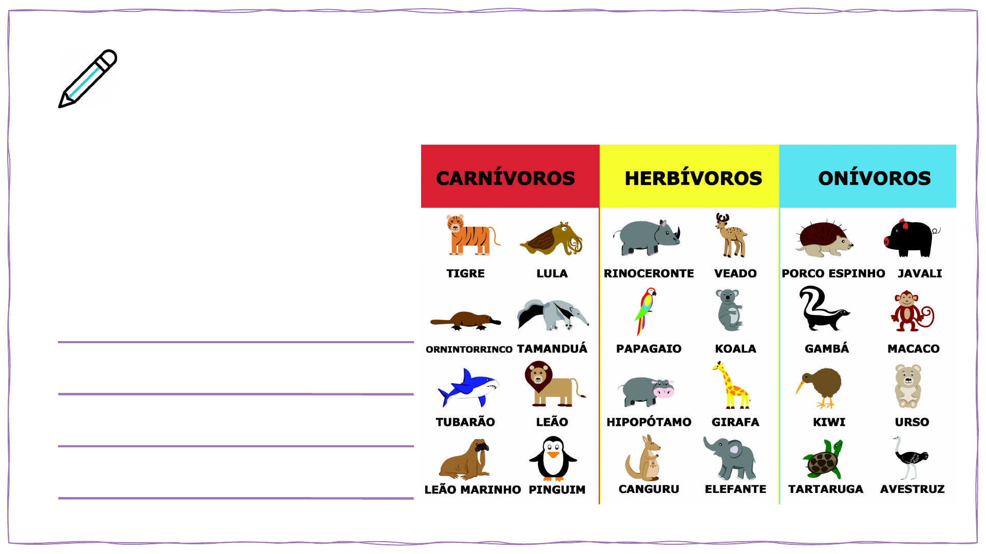 dieta de animais herbívoros