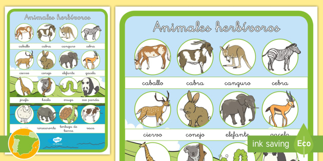 dieta de animais herbívoros