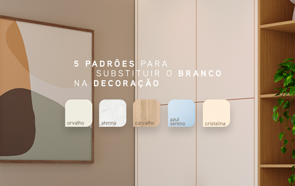 ideias de decoração com parede branca