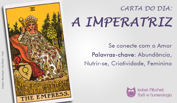 a imperatriz tarot conselho amor