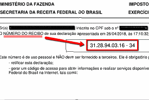 a retificação do imposto de renda