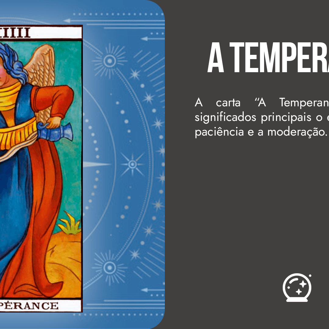 temperança tarot significado conselho