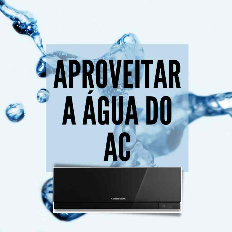 agua do ar condicionado pode beber