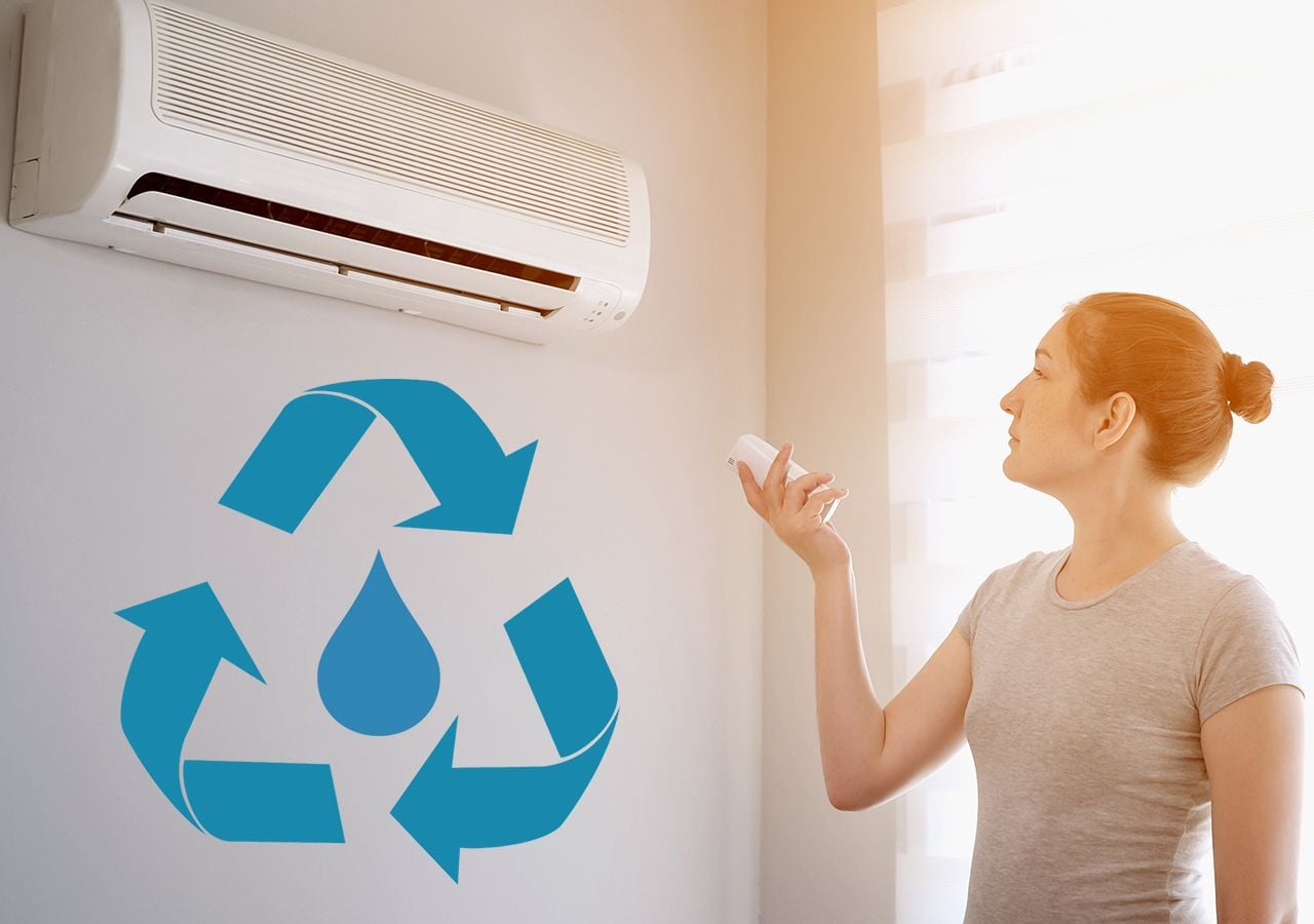 agua do ar condicionado pode beber