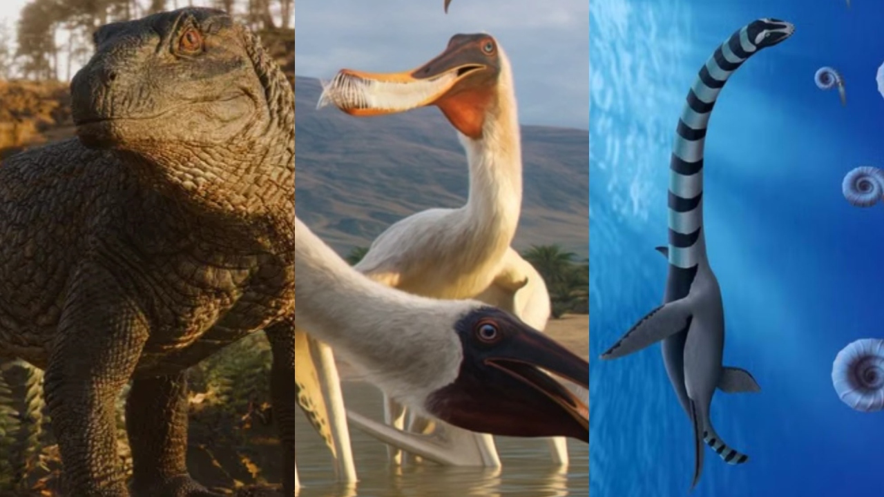 animais da pré-história