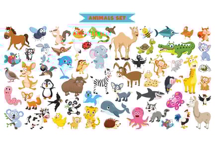 desenhos de animais da fazenda