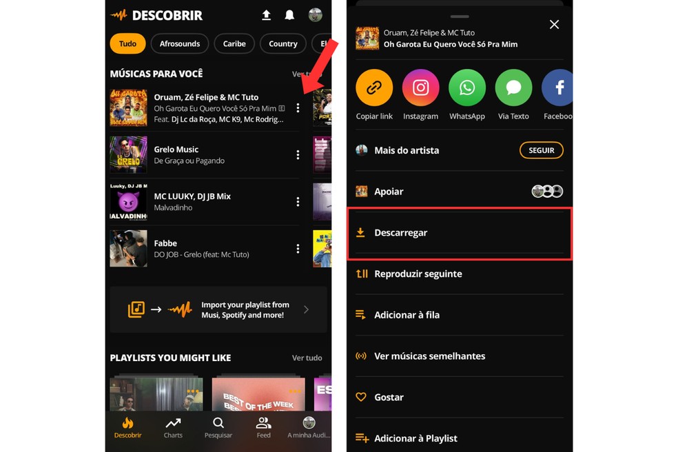 alternativas Spotify grátis
