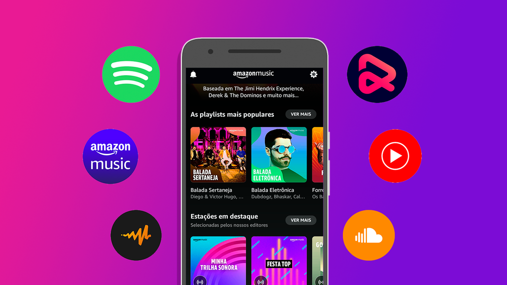 melhores apps de música grátis