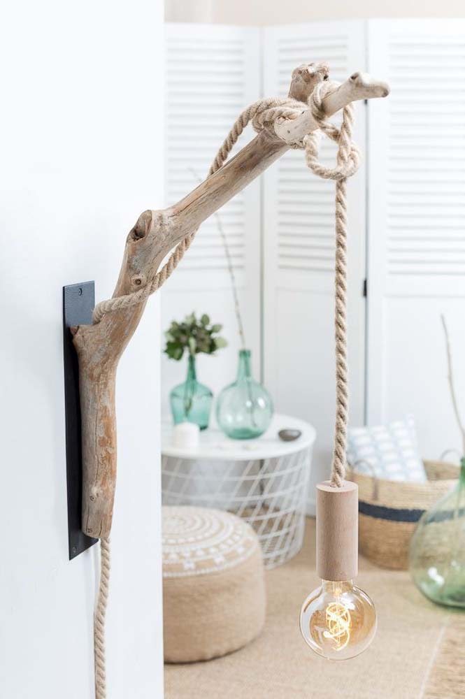 como instalar arandela rústica em área externa