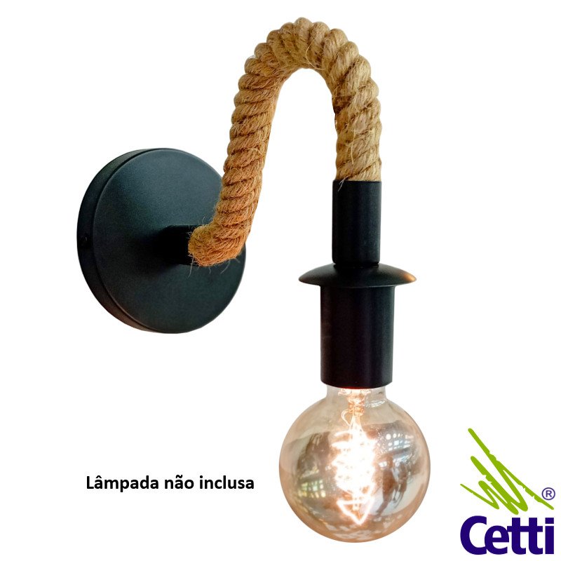 ideias de arandelas rústicas para sala de estar