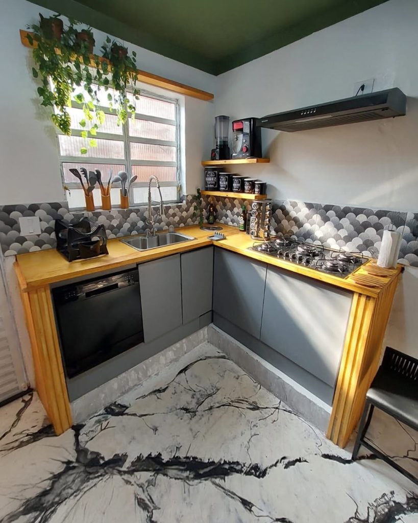 bancada para cooktop