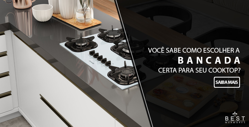 bancada para cooktop