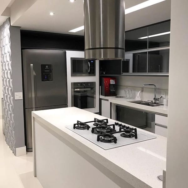 bancada para cooktop