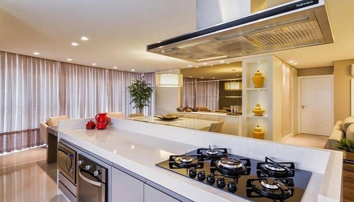 bancada para cooktop