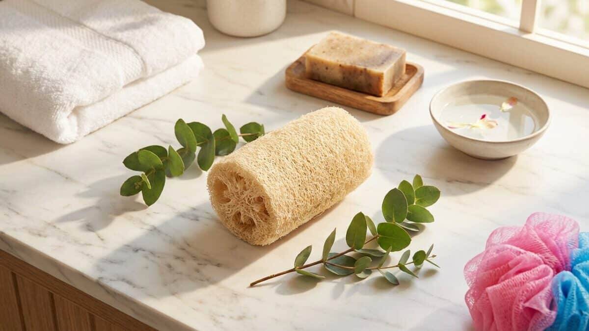 benefícios da bucha vegetal