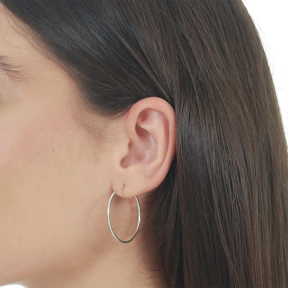 brinco de argola de ouro vs prata qual escolher