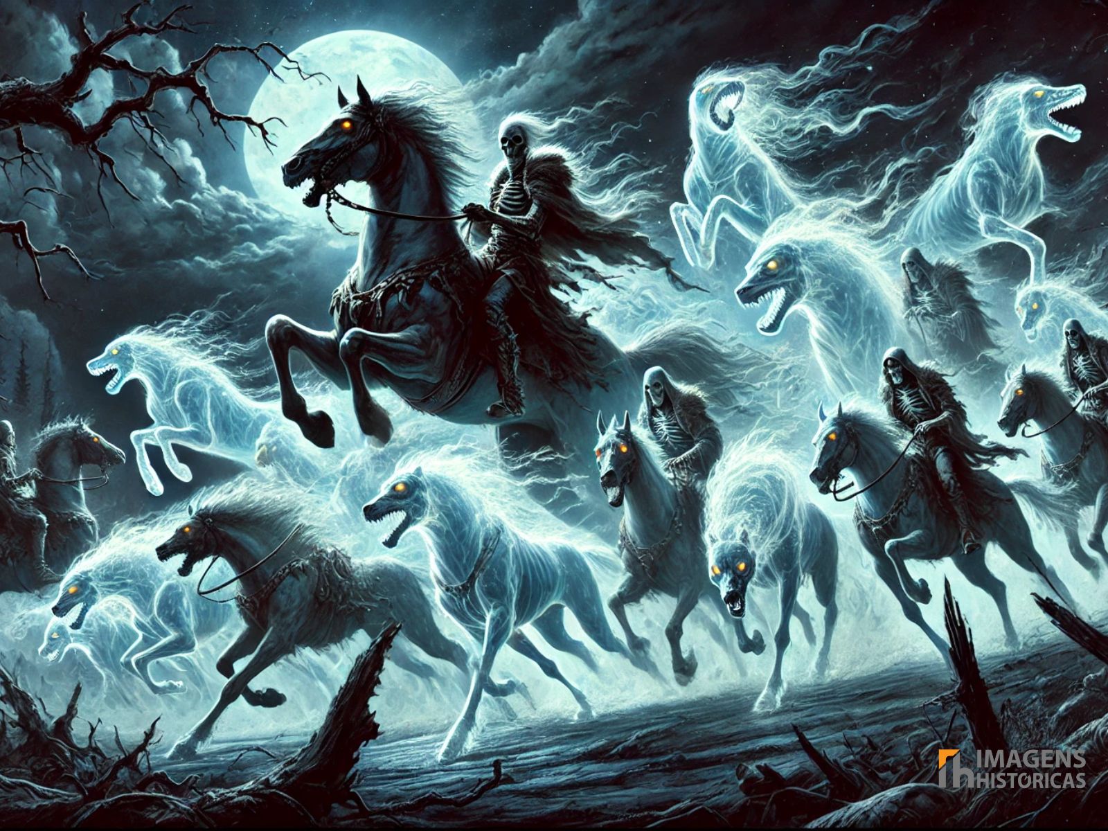 A Lenda da Caçada Selvagem: Origens e Significado no Folclore Europeu; Desvendando a Caçada Selvagem em The Witcher 3: Quem São os Aen Elle?; Caçada Selvagem (Filme 2019): Sinopse