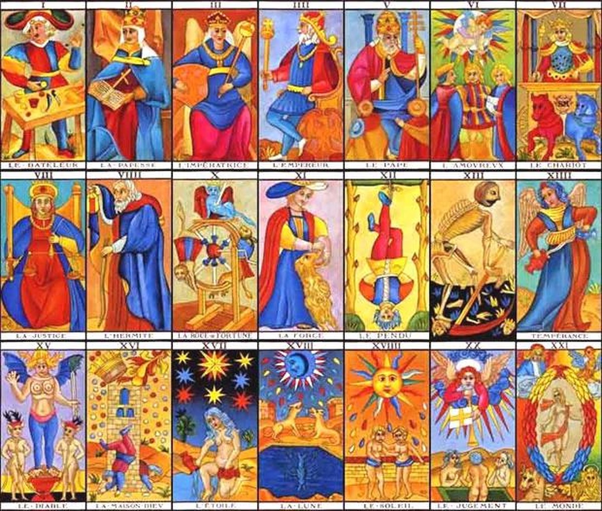 imagens de cartas de tarot