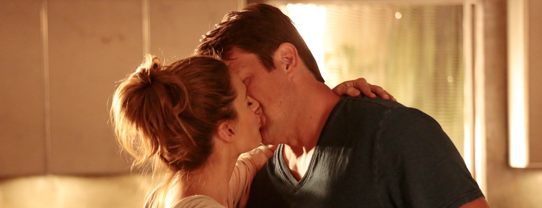 castle e beckett segundo beijo