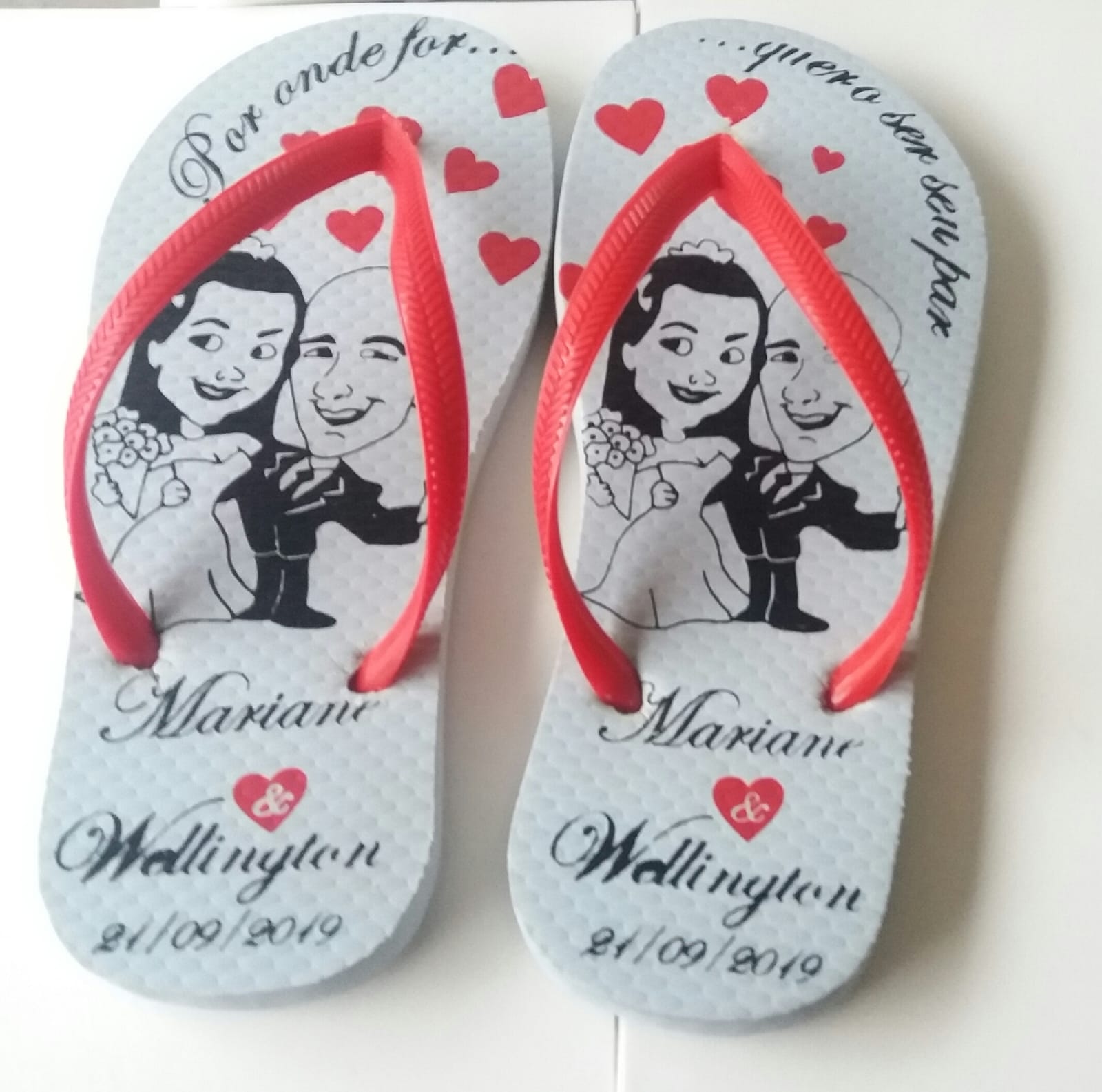 chinelos personalizados