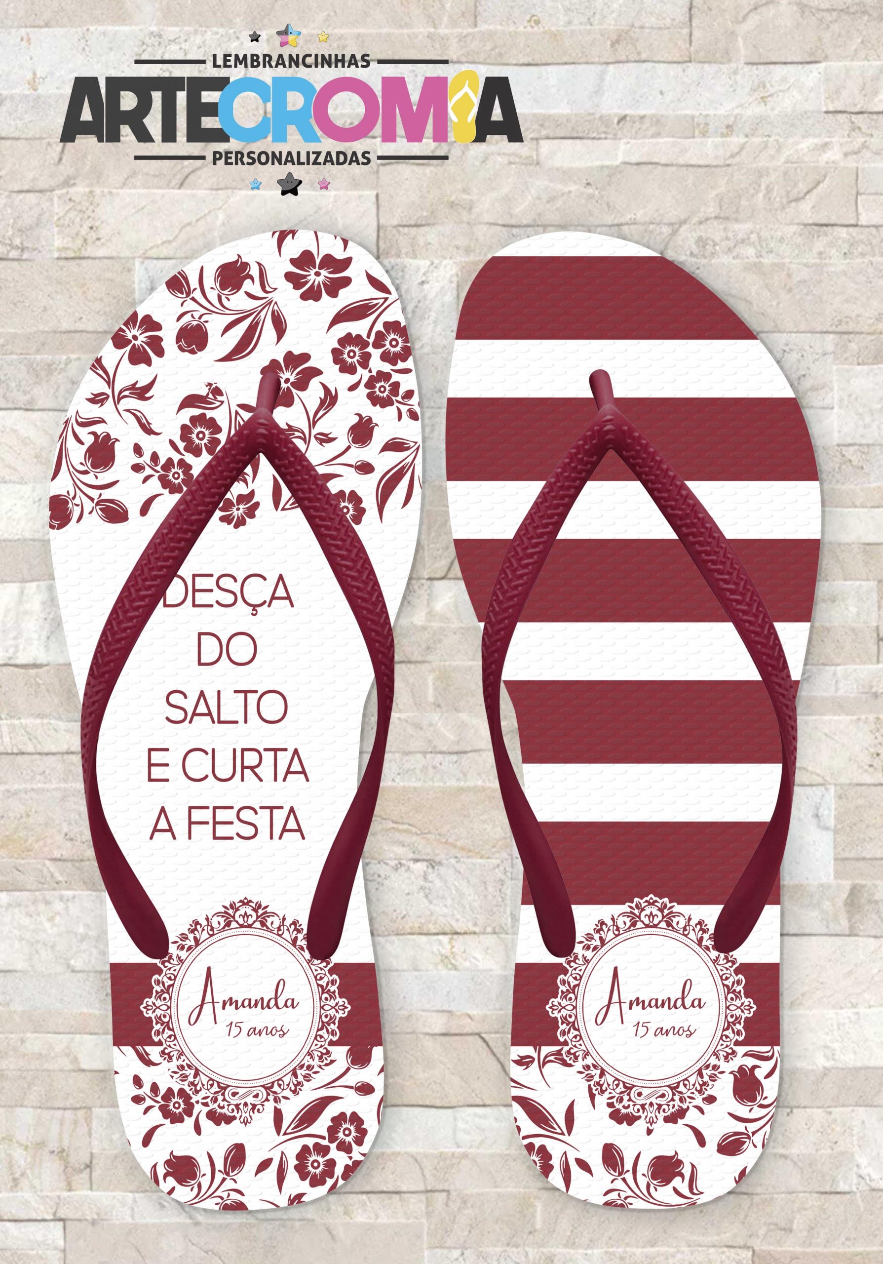 erros comuns ao pedir chinelos personalizados