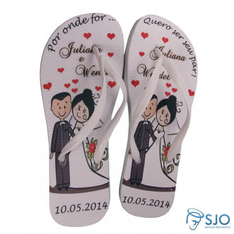 chinelos personalizados