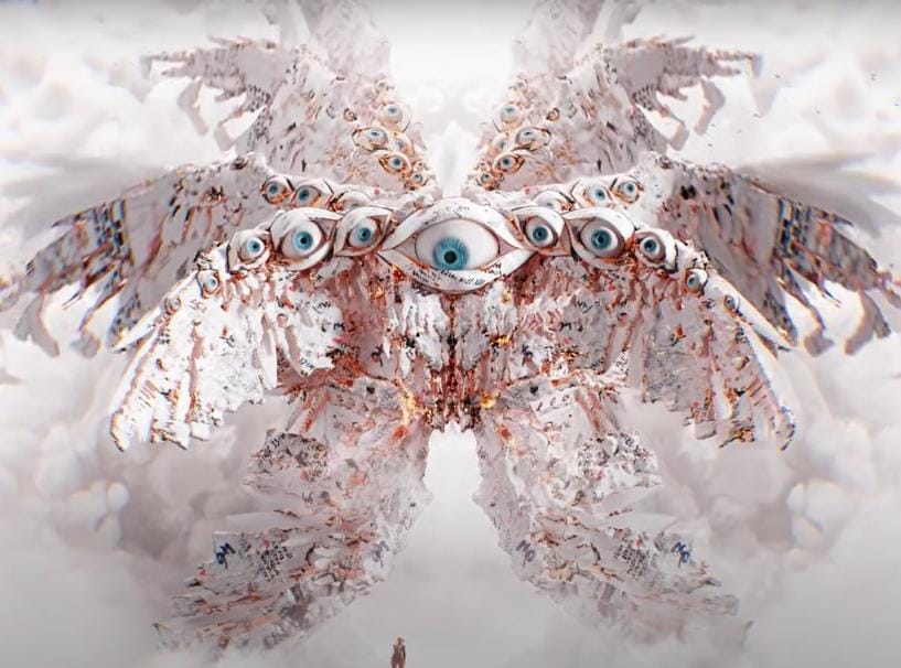 como a bíblia descreve os anjos fisicamente