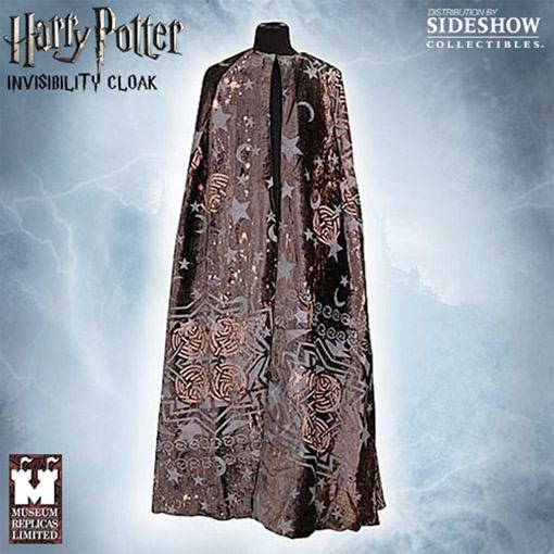 como a capa da invisibilidade foi parar com harry