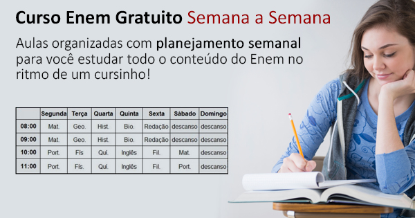 melhores cursinhos gratuitos enem