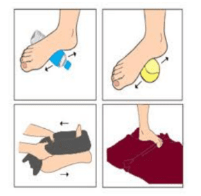 como fazer massagem na sola do pe com garrafa congelada