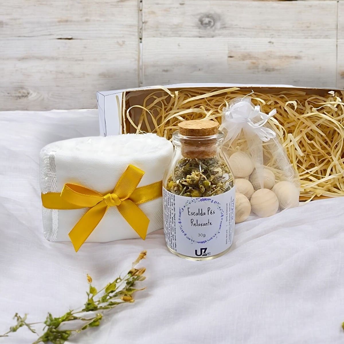 kit escalda pes pronto versus feito em casa