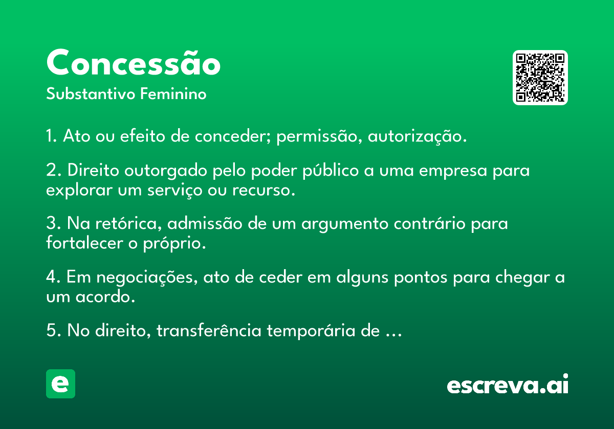contrato de concessão de obra pública