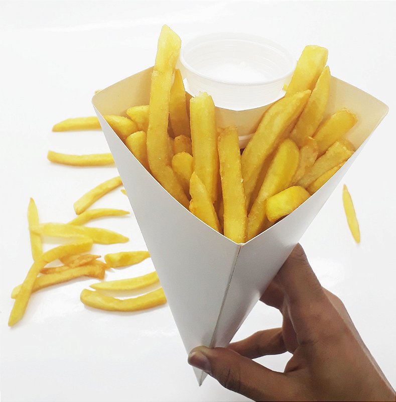 cone para batata frita
