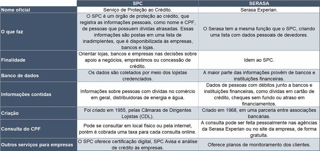 consulta no spc e serasa