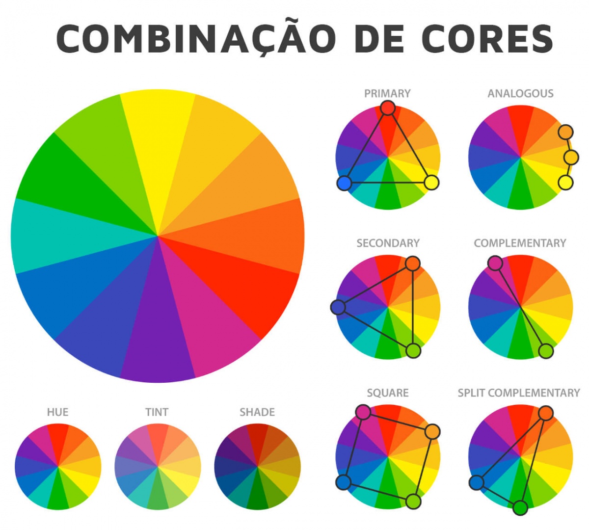 cores que ninguém conhece