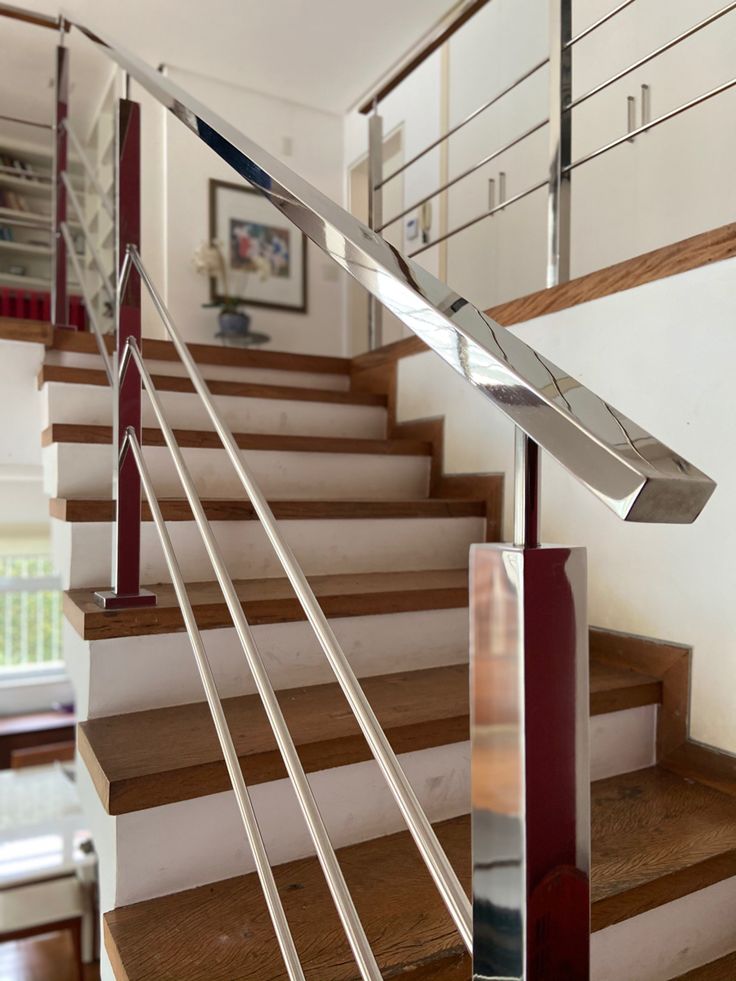 10 ideias corrimão aço inox moderno para sua casa