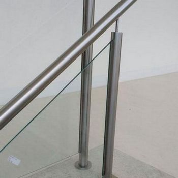 corrimão de aço inox