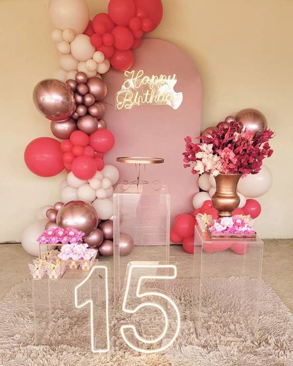 decoração de festa