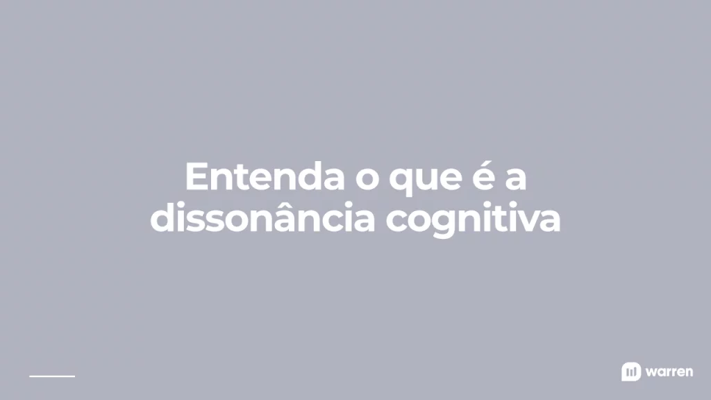 dissonância cognitiva exemplos
