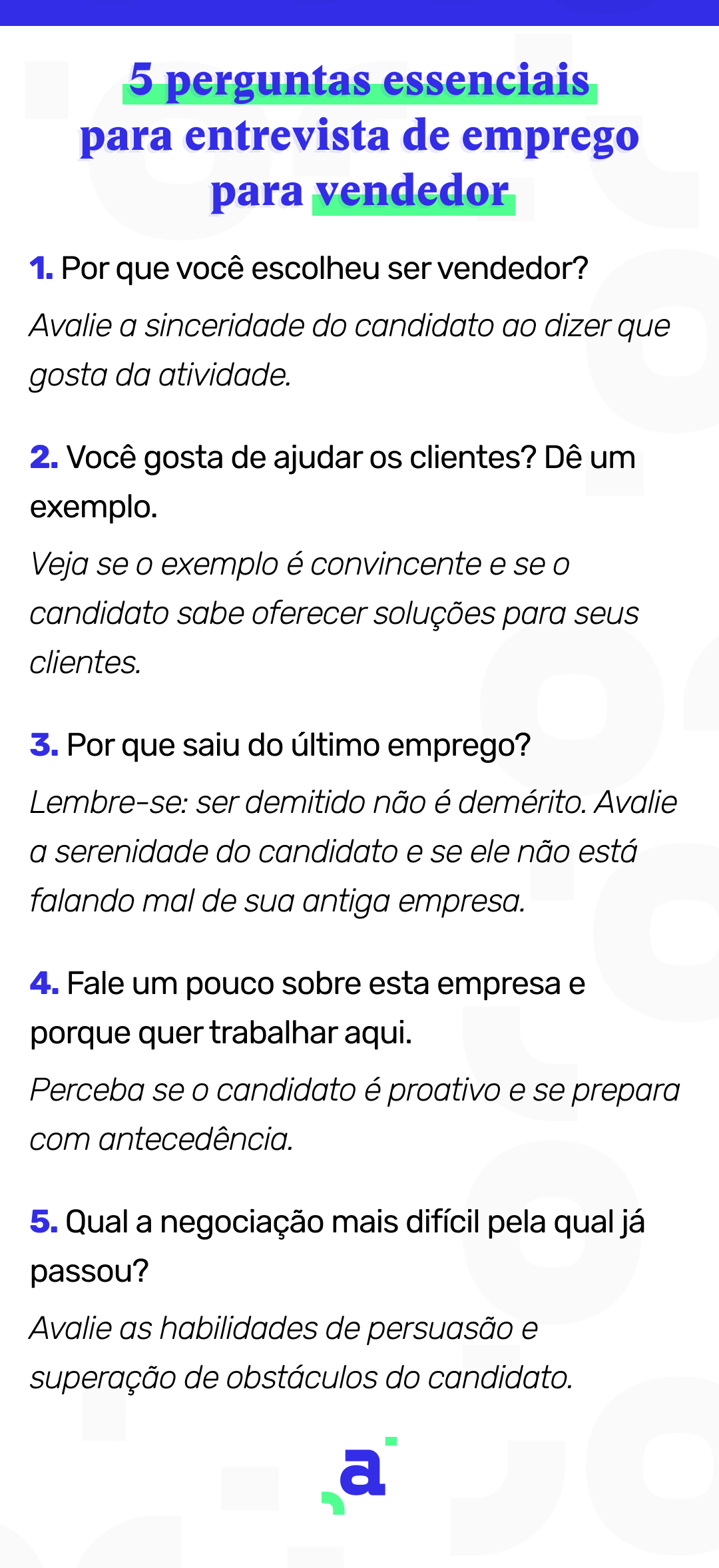 entrevista de trabalho