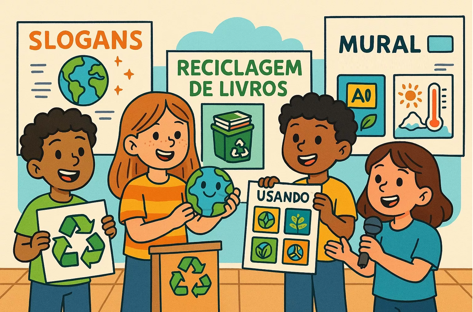 5 ideias de títulos