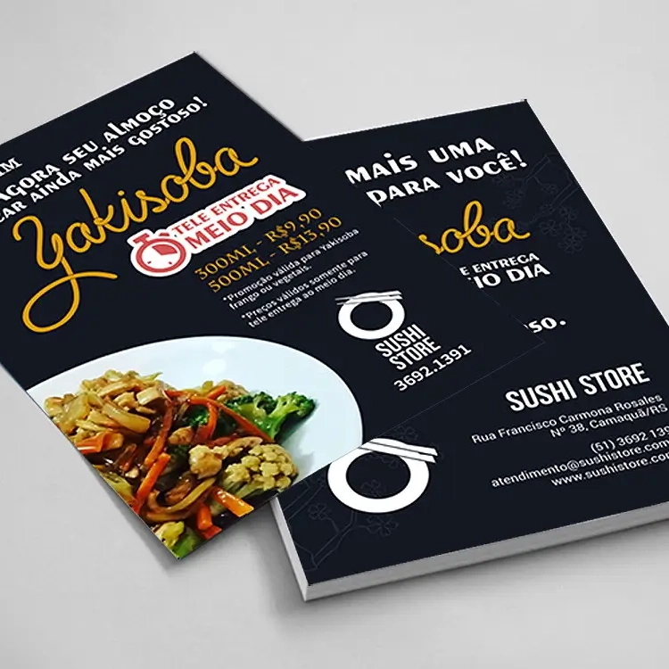 erros comuns ao criar panfletos