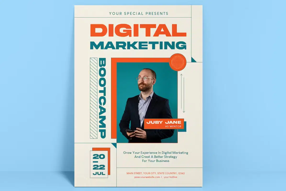 ideias criativas para folhetos de divulgação