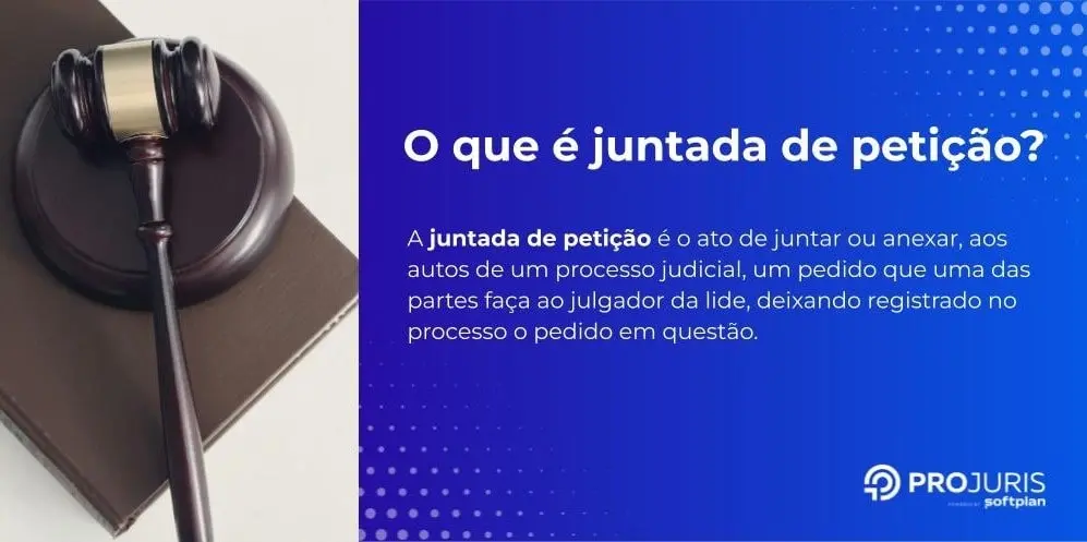 juntada de manifestação o que fazer