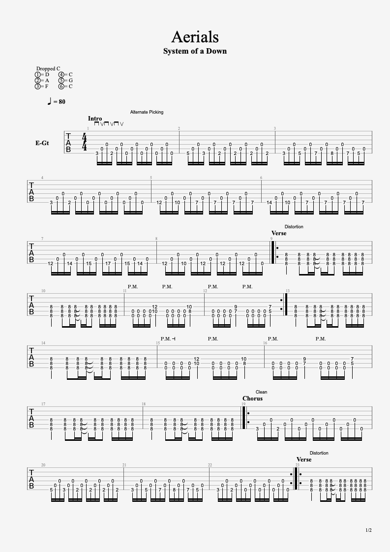 erros comuns na interpretação da letra aerials