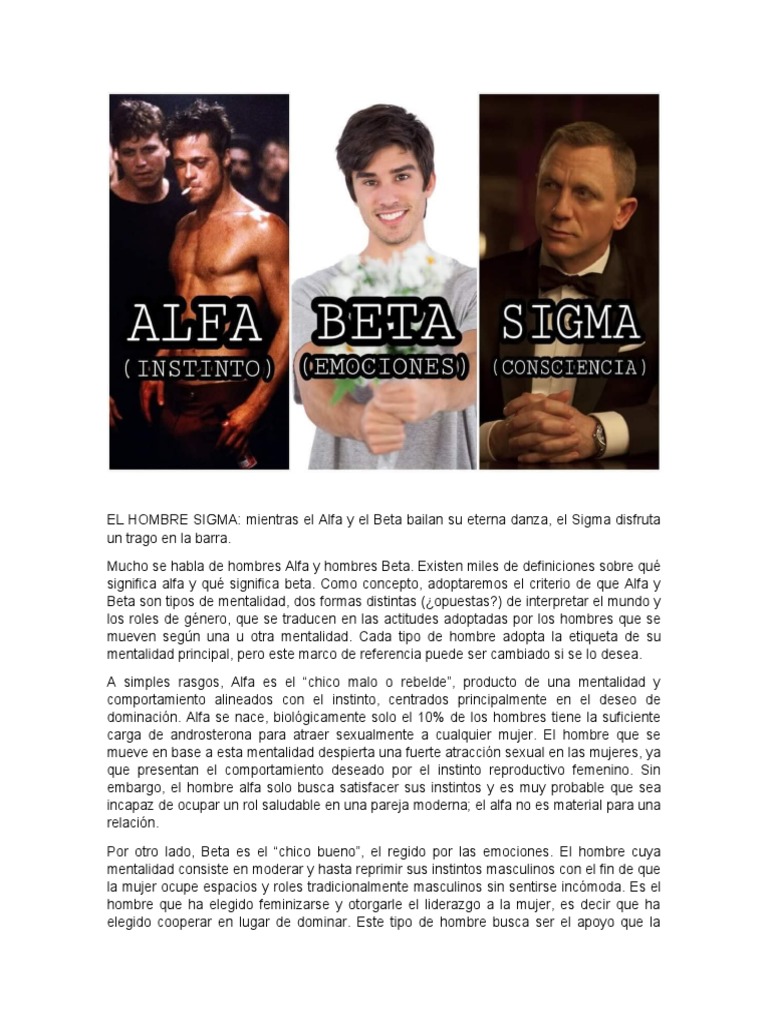 As 4 Características Essenciais de um Homem Sigma