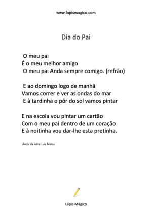 música para o dia dos pais
