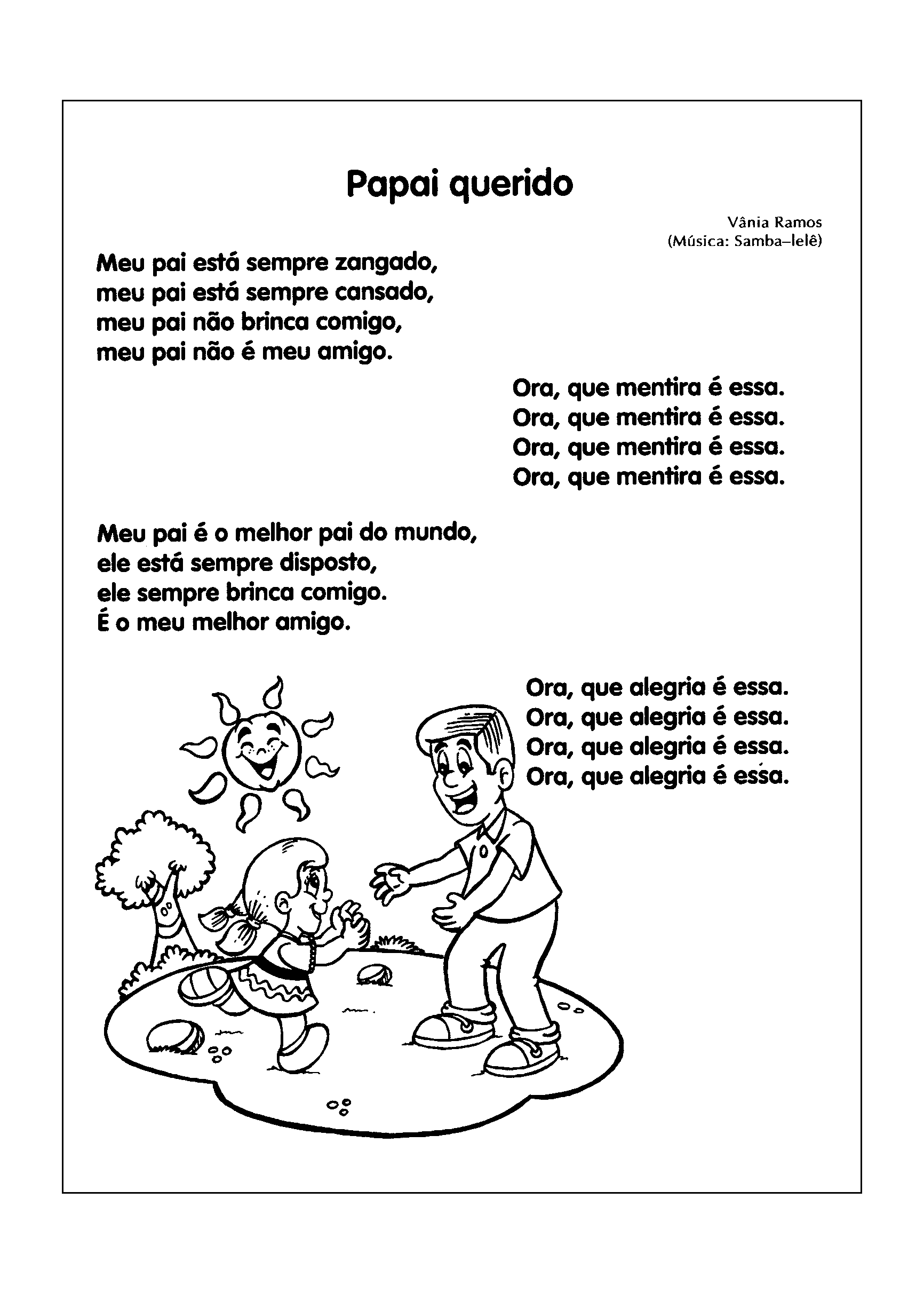 homenagem ao pai música