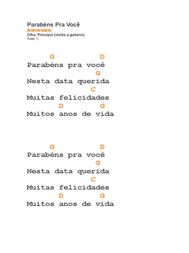 quem escreveu parabéns pra você