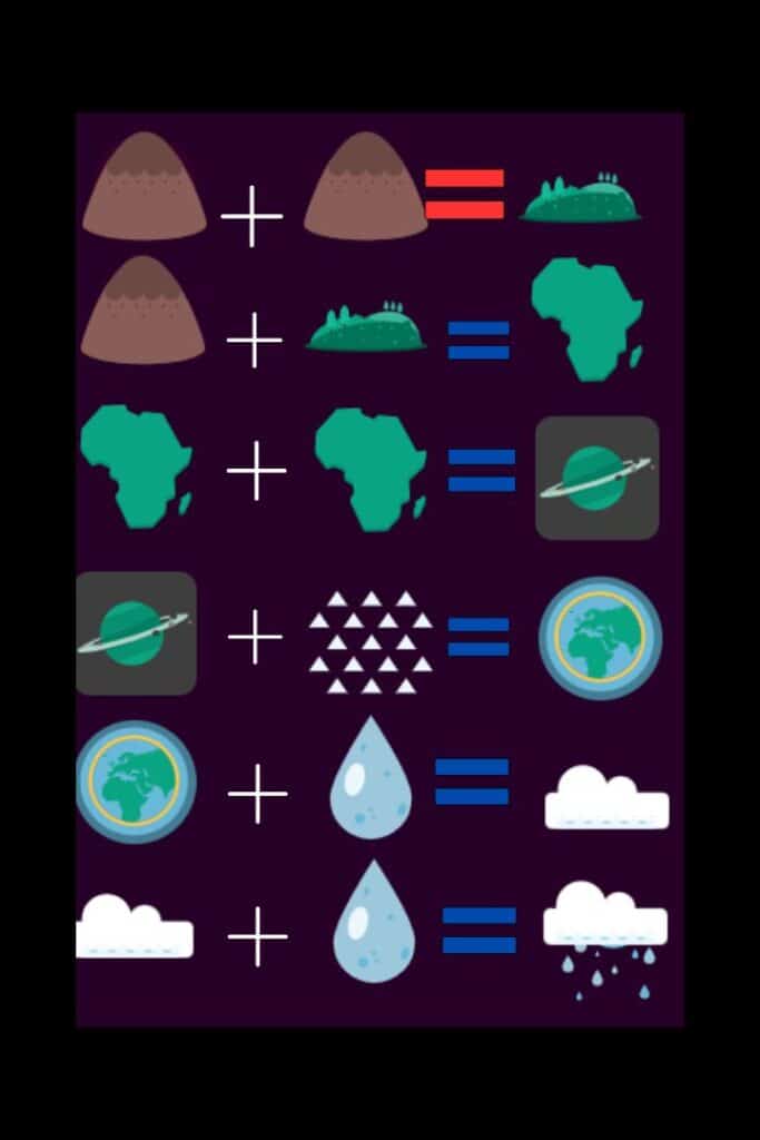 erros comuns ao tentar fazer nuvem no little alchemy